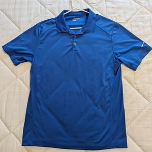 Large Blue Nike Golf Polo Shirt